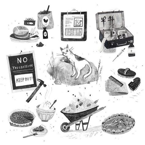 100 Best Books, Rebecca Green, Green Illustration, Sketchbook Journal, The Unicorn, Black And White Illustration, Illustration Inspiration, Pencil Illustration, The Barn