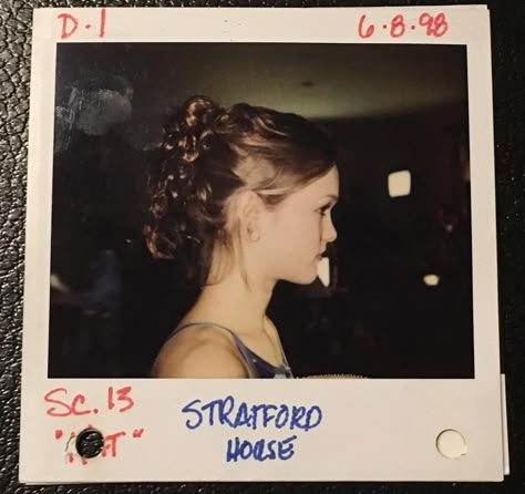 Kat Stratford, Julia Stiles, 10 Things I Hate About You, I Love Cinema, Polaroid Photos, Fav Movies, Original Photo, Film Aesthetic, Film Stills