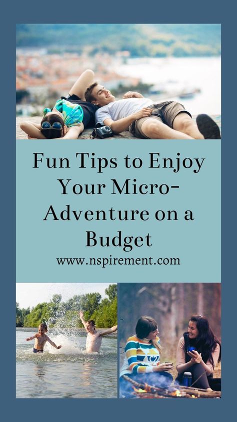 Adventures are typically associated with long trips, exotic places, and great experiences. But there’s a way still to enjoy yourself with a tight budget and limited time; micro-adventures. Enjoy Yourself, Exotic Places, Long Trips, On A Budget, Limited Time, Budgeting