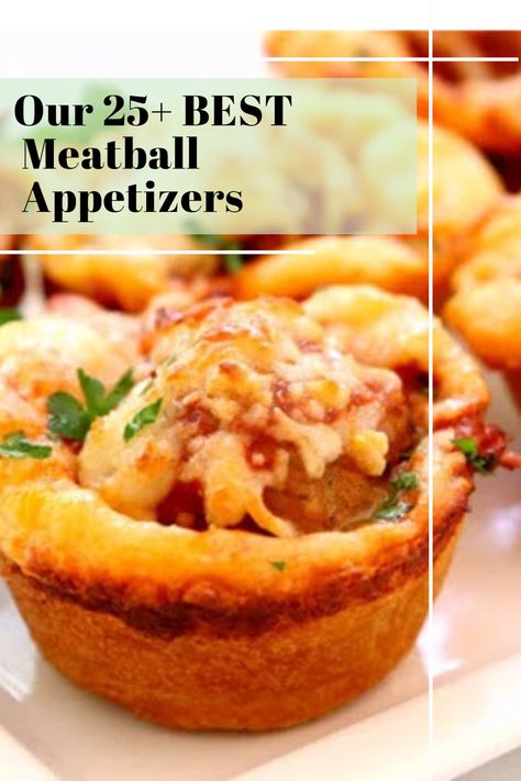 There’s nothing that can bring a smile to your guests’ faces like savory, juicy, saucy, delicious meatball appetizers.  Who doesn’t love spaghetti and meatballs? This classic dish is a beloved American tradition, even though spaghetti originated in Italy. You can also make Bisquick meatballs for a great party appetizer, or you can heat meatballs up with sweet and sour sauce for something different. And don’t forget Swedish meatballs. Meatball Appetizers, Kielbasa And Potatoes, Ground Beef Meatballs, Meatball Appetizer Recipe, Glazed Meatballs, Appetizer Meatballs, Best Meatballs, Tasty Meatballs, Delicious Appetizer Recipes