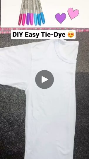 16K views · 121 reactions | DIY Easy Tie-Dye 👕💖 #shorts #tiedye #art #tutorial #drawing #artist #craft | Yasmin Art Drawing | Yasmin Art Drawing · Original audio Easy Diy Tie Dye, Tie Dye Patterns Diy, Tutorial Drawing, Clothing Upcycle, Dye Patterns, Tie Dye Diy, Drawing Artist, Tie Dye Patterns, Art Tutorial