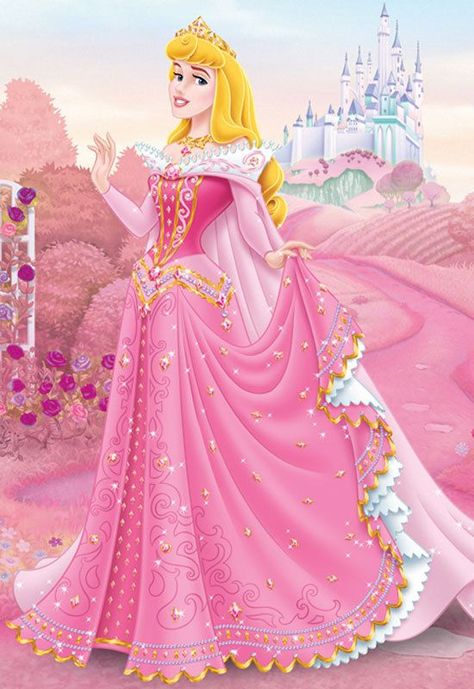 Pin on Disney Tema Disney, Disney Princess Aurora, Disney Princesses And Princes, Disney Cartoon Characters, All Disney Princesses, Disney Princess Fashion, Images Disney, Princess Wallpaper, Disney Princess Images