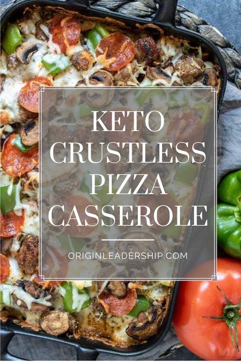 No more mushy cauliflower crusts! This casserole will blow you away and the crispy pepperoni and cheese will satisfy that need for the CRUNCH of pizza. Keto Pizza Casserole Cauliflower, Keto Crustless Pizza Casserole, Keto Pizza Casserole No Crust, No Crust Pizza Casserole, Keto Seafood Casserole Recipes, Crustless Pizza Casserole, Cauliflower Pizza Casserole, Keto Crustless Pizza, Crispy Pepperoni