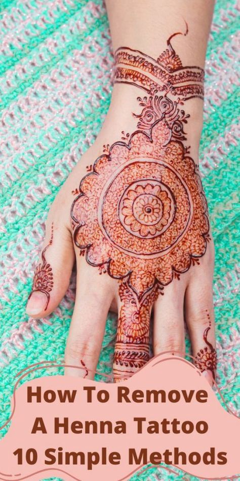 How To Remove Henna, Mehndi Easy, How To Make Henna, Mehndi Video, Mehndi Bridal, Henna Ink, Tattoo Off, Diy Henna, Brown Henna