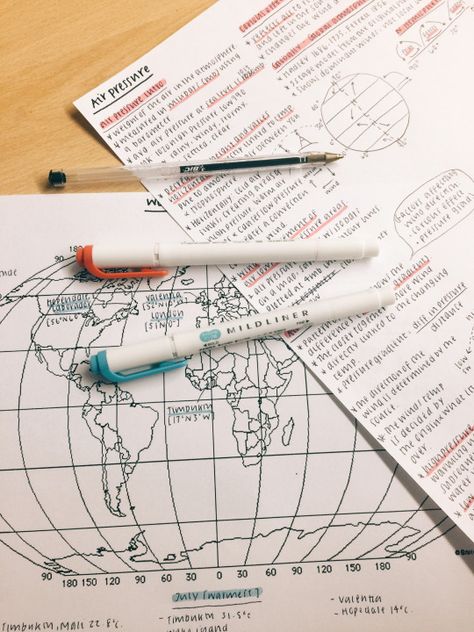 studysthetics: in geography w no teacher Studyblr Aesthetic, Study Geography, Geography Teacher, University Tips, Pretty Handwriting, Romantic Life, Academic Validation, Study Area, Studying Life