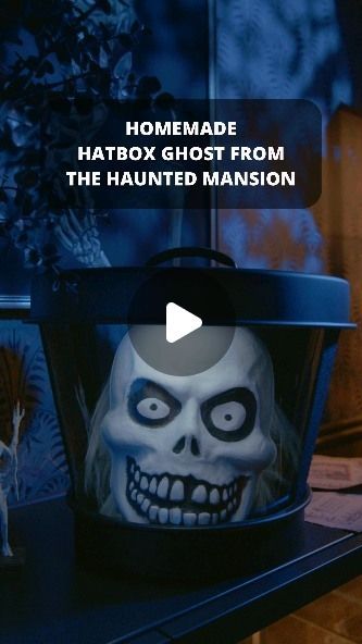 Zach Wally on Instagram: "I made the hatbox ghost from the haunted mansion!   #disneyparks #hauntedmansion #themepark #diy #halloween" Haunted Mansion Costume, Hatbox Ghost, Haunted Mansion Halloween, Haunted Mansion Disneyland, Halloween Props Diy, Diy Props, Ghost Costume, The Haunted Mansion, Disney Haunted Mansion