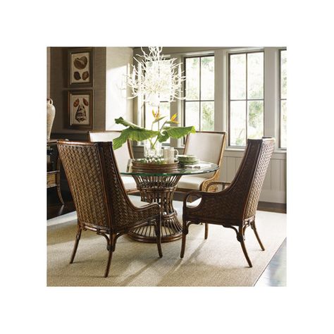 Found it at Wayfair - Bali Hai 5 Piece Dining Set Weatherboard House, British Colonial Decor, Kitchen Updates, Bali Hai, Tommy Bahama Home, Lexington Home, British Colonial Style, Rooms Ideas, Bali Style