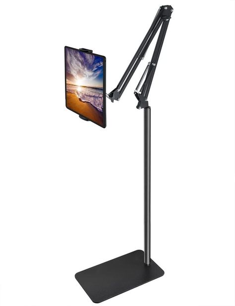 Do your arms get tired while using your IPad, well look no further than the new Blusuuk Ipad stand! It supports Ipad, Kindle, Samsung Tablet and Surface Pro. Act fast as the discount won't last forever! Also visit my profile for more discounts!😀 Bicycle Headlight, Ipad Air Pro, Support Ipad, Computer Camera, Samsung Tab, Samsung Tabs, Samsung Tablet, Support Structure, Ipad Stand