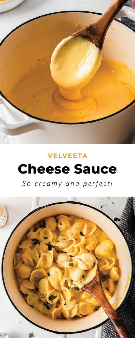 Velveta Cheese Sauce, Chicken Pasta Crockpot Recipes, Pasta Crockpot Recipes, Pasta Bake Chicken, Cheese Sauce For Macaroni, Cheesy Pasta Sauce, Velveeta Cheese Sauce, Recipes With Velveeta Cheese, Homemade Velveeta