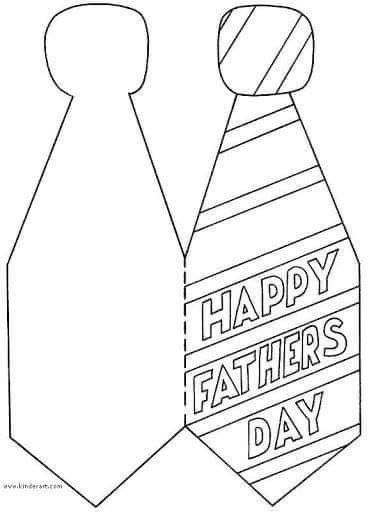 Fathers Day Tie Template Free Printable, Father's Day Card Template, Papa Tag, Tie Template, Kids Fathers Day Crafts, Diy Father's Day Crafts, Easy Fathers Day Craft, Fathers Day Coloring Page, Fathers Day Art