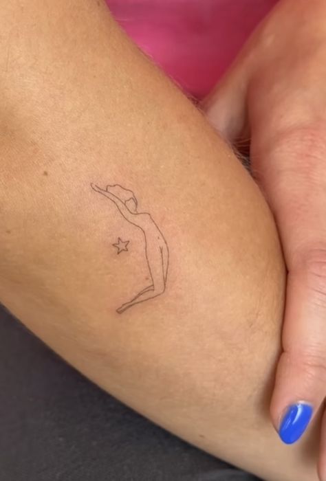 Starry Lady Tattoo, Virgo Tattoo Unique, Community Tattoo, Gold Dust Woman Tattoo, Fitness Tattoo Ideas For Women, Venus Tattoo, Taboo Tattoo, Planet Tattoos, Remembrance Tattoos