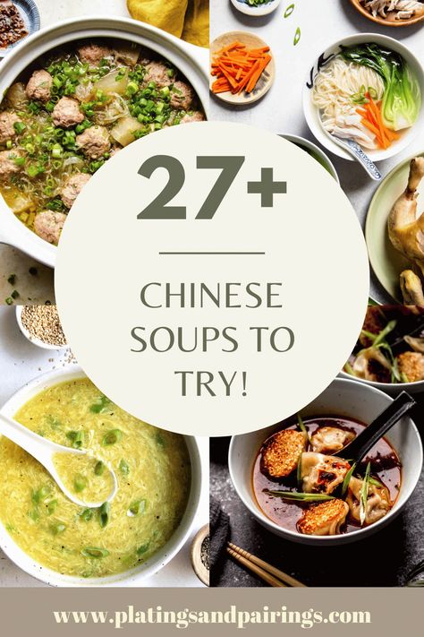 Get ready to dive into these Chinese soups. With a rich culinary heritage, these soups are all about warmth, nourishment & deliciousness. Chinese New Year Soup, Chinese Combination Soup, House Special Soup Chinese, Asian Inspired Soup, Traditional Chinese Soup Recipes, Chinese Soups Traditional, Chinese Soup Recipes Healthy, At Home Easy Recipes, Soup Night