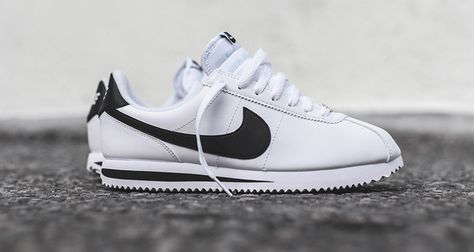 Nike Cortez Outfit, Nike Cortez White, Nike Cortez Shoes, Nike Cortez Leather, Cortez Shoes, Nike Heels, Nike Classic Cortez, Classic Cortez, Mens Nike Shoes