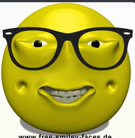 Sigma Emoji, German Emoticons, German Emojis, Nerd With Glasses, Emoji Nerd, Free Smiley Faces, Free Smiley, Glasses Meme, Emoji Man