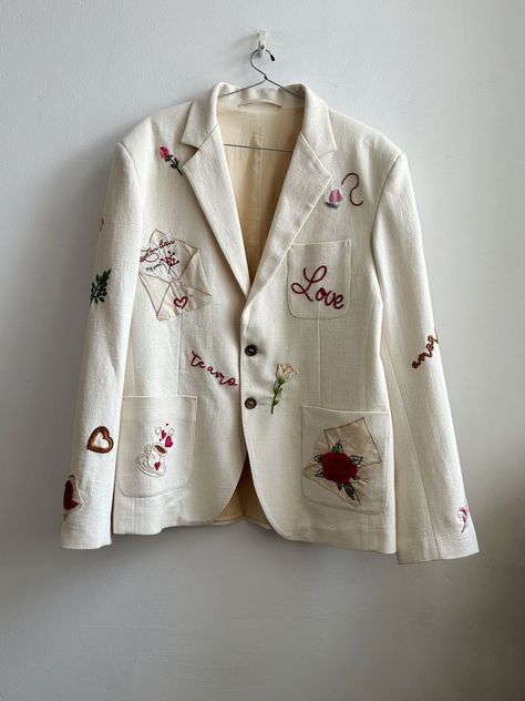 Summer Wedding Suits, Embroidered Blazer, Patchwork Shirt, Jacquard Jacket, Paisley Shirt, Half Sleeve Shirts, Applique Shirts, Embroidered Clothes, Casual Wedding