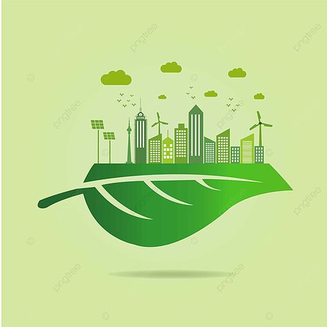 Green City Illustration, Sustainability Report Design, City Vector Art, Road Safety Poster, Green Cities, Eco Technology, Job Images, Green Industry, Future Poster