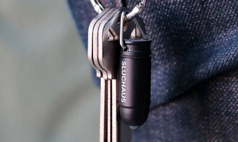 BULLET Is the World's Smallest LED Flashlight Bullet Keychain, Book Reader Gifts, Technology Tools, Tactical Flashlight, Digital Trends, Easy Dinners, Cool Tech, Gifts For Readers, Led Flashlight