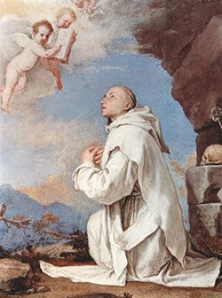 St. Bruno - Professor of theology, head of the school, and chancellor at the Cathedral school at Rheims, chancellor; hermit; papal adviser to Pope Urban II. Baroque Painting, Christian History, San Bruno, Spanish Painters, Baroque Art, Sacred Art, Roman Catholic, Catholic Faith, Religious Art