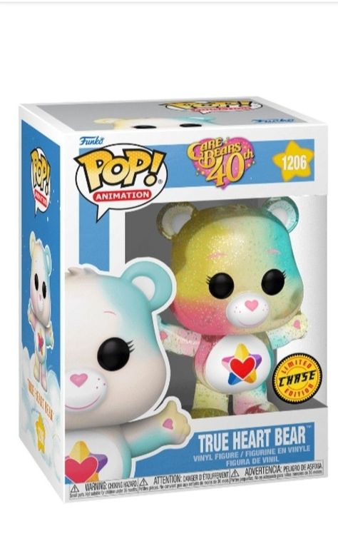 Care Bears Funko Pop, Cute Funko Pops, Funko Pop Box, Care Bears Birthday Party, Игрушки Funko Pop, Mermaid Toys, Pop Figurine, True Heart, Funko Pop Dolls