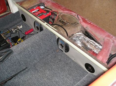 "stealth" Stereo in 65 bug - rear kick panels: Bug Interior, Vw Bug Interior, Beetle Volkswagen, Vw Baja Bug, Volkswagen Beetle Vintage, Vw Super Beetle, Volkswagen Aircooled, Vw Baja, Vw Ideas