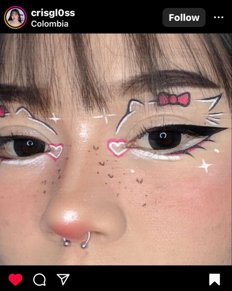 Hello Kitty Eyeliner, Graphic Eyeliner, Graphic Liner, Eyeliner, Hello Kitty, Kitty, Makeup