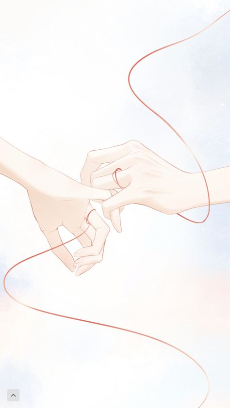 Strings Aesthetic, Red String Of Fate, Cute Couple Drawings, Wallpaper Animes, Red String, Anime Backgrounds Wallpapers, Anime Artwork Wallpaper, Cute Couple Art, Couple Wallpaper