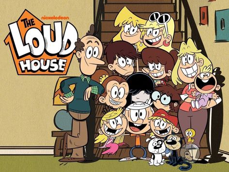 Loud House Sisters, Monochrome Background, Loud House Characters, Nickelodeon Cartoons, The Loud House, Loud House, Old Cartoons, Disney And Dreamworks, Home Wallpaper