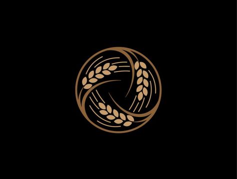 wheat symbol by arry ganz on Dribbble Wheat Symbol, Symbol Design, King Logo, Sourdough Bread, Graphic Design Illustration, Global Community, Creative Professional, Wheat, Illustration Design