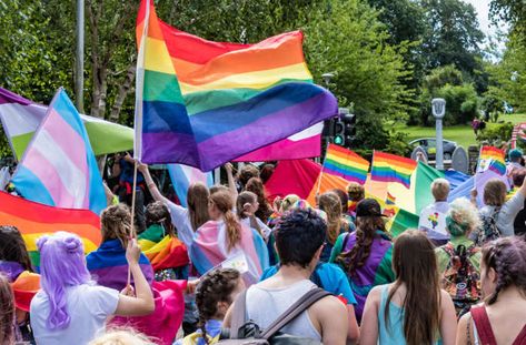 Parada lgbt Rainbow Flags, Gay Pride Parade, Gay Flag, Lgbt Flag, Gay Aesthetic, Pride Parade, John Green, Love Is, Gender Identity