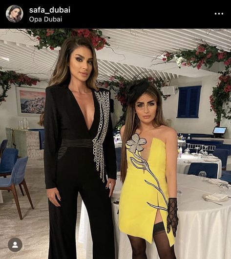 Safa Dubai Bling, Zeina Khoury, Dubai Bling Outfits, Dubai Bling, Bling Outfits, Boss Lady Outfit, Lady Outfit, Dubai Outfits, Princess Fairytale