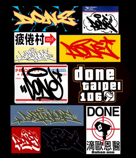 Street Sign Graffiti, Graffiti Slaps Stickers, Graffiti Stickers Ideas, Street Graphic Design, Streetwear Stickers, Graffiti Graphic Design, Graffiti Graphic, Graffiti Writing, Graffiti Doodles