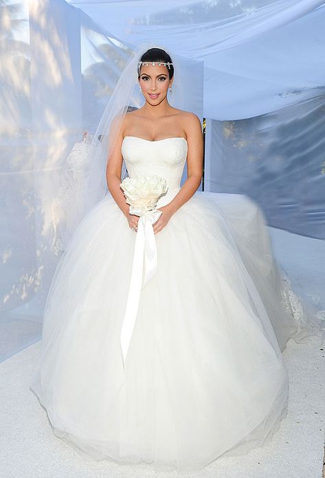 Startraks  -Cosmopolitan.com For Authentic Vintage Wedding Jewelry go to: https://www.etsy.com/shop/ButterflyEffectInc Kardashian Wedding Dress, Kim Kardashian Wedding Dress, Kim Kardashian Wedding, Kardashian Wedding, Celebrity Bride, Silver Cocktail Dress, Celebrity Wedding Dresses, Wedding Dresses Vera Wang, Hillary Duff