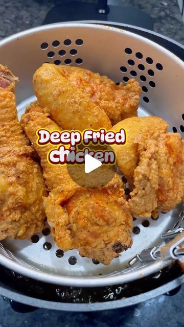 Deep Fried Chicken Drumsticks, Deep Fried Wings Recipe, Southern Fish Fry, Battered Fried Chicken, Fried Wings Recipe, Schezwan Chicken, Best Fried Chicken Recipe, Seasoning Chicken, Deep Fried Chicken