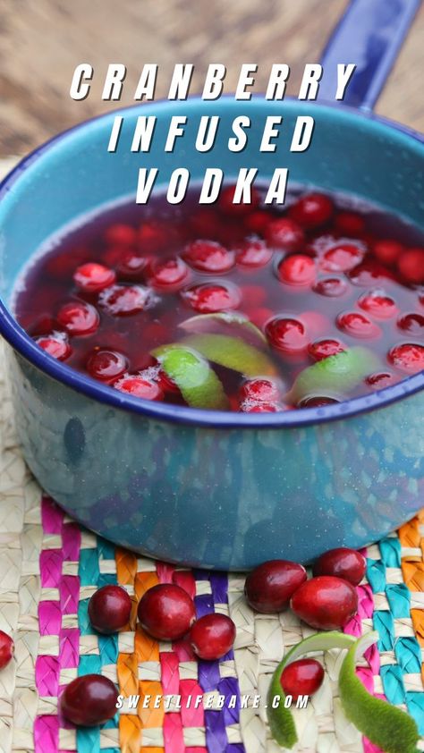 Cranberry Infused Vodka