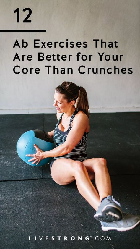 The Best Ab Exercises That Are Better Than Crunches | livestrong Hip And Ab Workout, Workouts For Hormonal Belly, Exercise For Waistline For Women, Ab Stability Workout, Core Workout At Gym For Women, Beginner Core Workout Gym, Easy Core Workout For Beginners, Core Excerises, Core Gym Workout