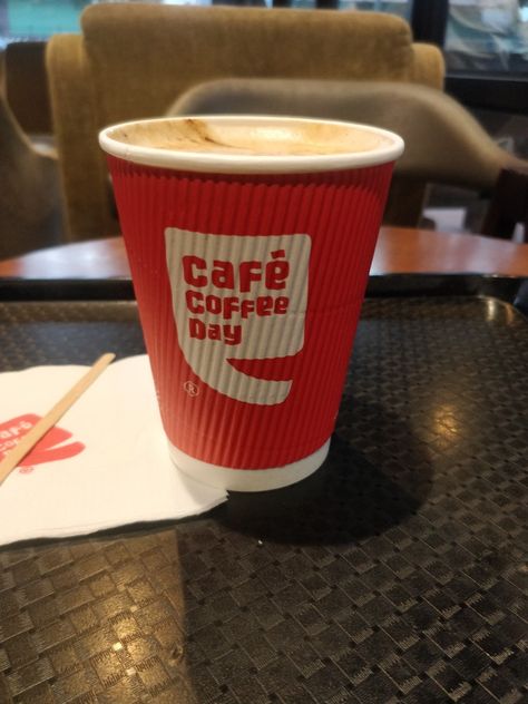 Cafe Coffe Day, Cafe Coffee Day, Friends Cafe, Coffee Day, Time Pass, Hijabi Aesthetic, Driving Photography, Strong Coffee, Dunkin Donuts Coffee Cup