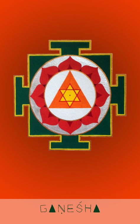 Laxmi Yantra Wallpaper, Ganesh Yantra, 7 Chakras Meditation, Yantra Mandala, Mandala Chakra, Isha Yoga, Jai Ganesh, Tantra Art, Ancient History Facts