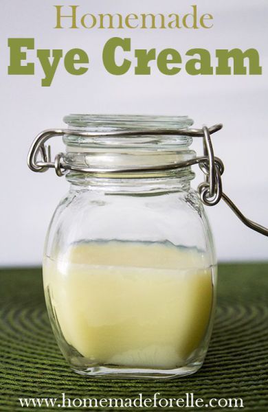 A simple recipe for homemade eye cream - use this formula to lighten, tighten and brighten your eyes with natural ingredients Homemade Eye Cream Recipes, Eye Cream Recipe, Homemade Eye Cream, Homemade Moisturizer, Oil Cleansing, Primrose Oil, Homemade Remedies, Wrinkle Cream, Vitamin E Oil