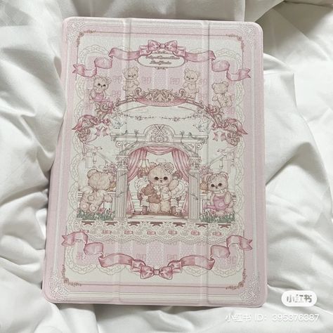 Coquette Laptop Case, Beige Ipad Aesthetic, Coquette Ipad Case, Coquette Ipad, Aesthetic Ipad Case, Ipad Case Aesthetic, Kawaii Ipad, Pink Ipad Case, Pink Academia