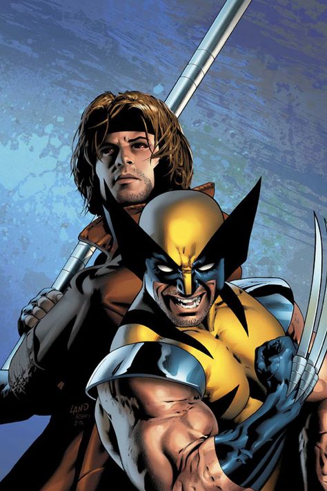 Wolverine & Gambit Gambit Wallpaper, Gambit X Men, Marvel Wolverine, The Wolverine, Wolverine Marvel, Comic Manga, Uncanny X-men, Desenho Tattoo, Comic Book Heroes