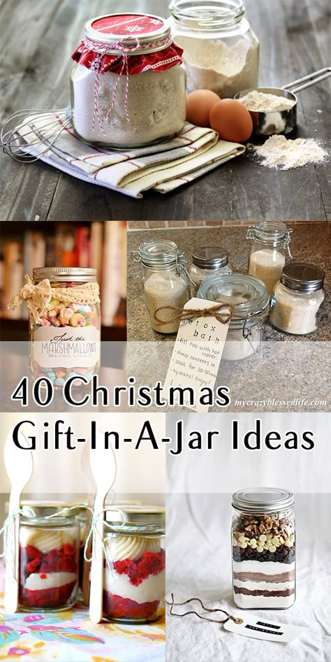 Jar Ingredients Gift Ideas, Bottle Gifts Diy, Meals In A Jar Gift Ideas, Bulk Gift Ideas Christmas, Ball Jar Gift Ideas, Homemade Treats To Sell, Christmas Food Gifts In A Jar, Canned Gifts For Christmas, Small Mason Jar Gifts For Christmas