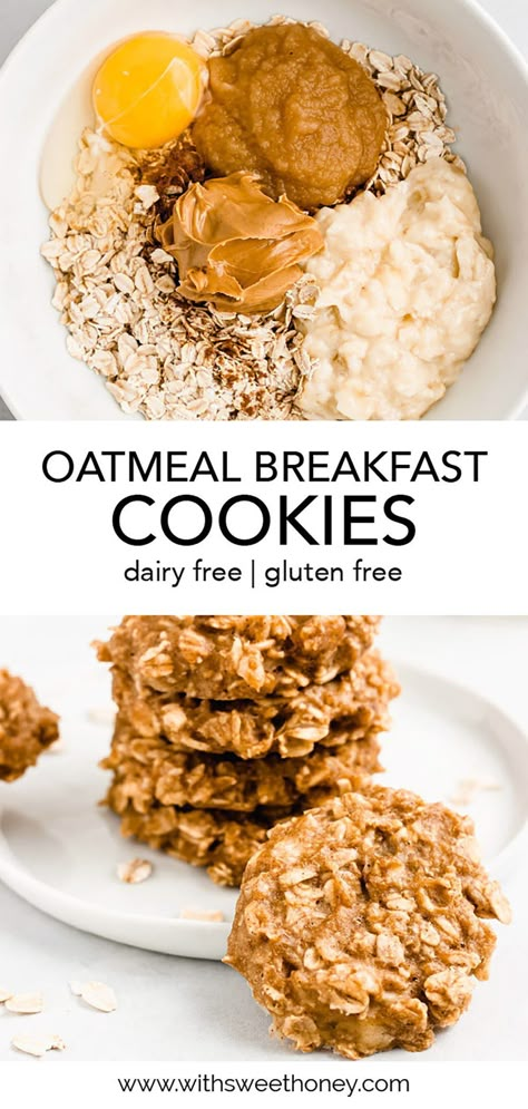 Healthy Oatmeal Breakfast, Oatmeal Breakfast Cookies, Toddler Breakfast, Healthy Toddler Meals, Healthy Oatmeal, Oatmeal Breakfast, Toddler Snacks, Breakfast Cookies, Toddler Meals