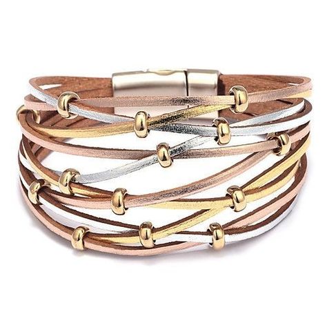 Cheap Bracelets, Leather Bracelets Women, Metal Cuff Bracelet, Snap Bracelets, The Bangles, Wide Bracelet, Braided Leather Bracelet, Bohemian Bracelets, Leather Bracelets