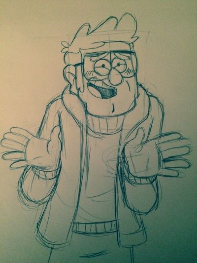 Gravity Falls Drawings Pencil, Gravity Waterfall, Gravity Falls Stanford, Grunkle Ford, Gravity Falls Cartoon, Ford Pines, Anime Gravity Falls, Stanley Pines, Disney Universe