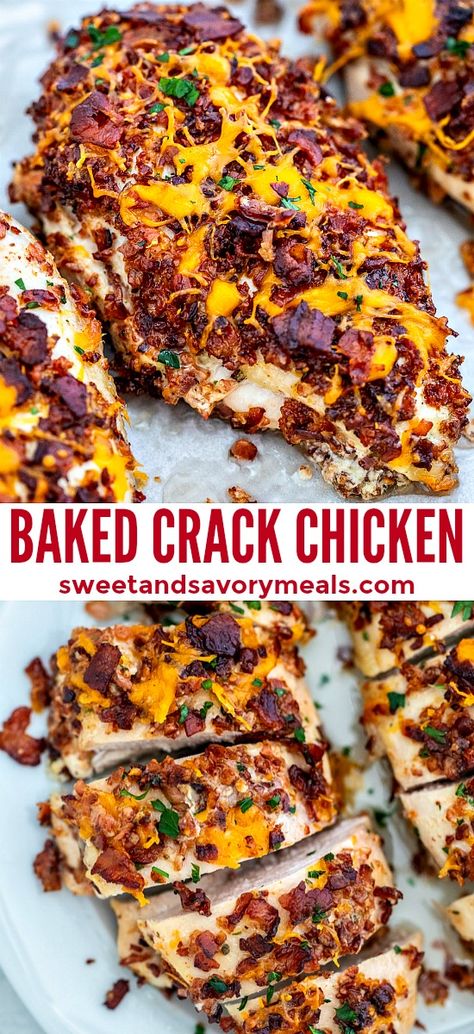 Savory Meals, Diner Recept, Best Chicken Recipes, Sweet And Savory, Chicken Dinner Recipes, Side Dish Recipes, Baked Chicken, I Love Food, Family Dinner