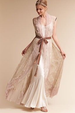 Lace Duster, Bella Dress, Anthropologie Wedding, Bridal Separates, Lace Overlay Dress, Vintage Gowns, Dirt Road, Brides Wedding Dress, Mod Wedding