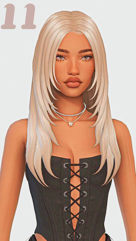 Sims Free Cc Hair, Sims 4 Cc Hair Free Downloads Maxis Match, Sims 4 Cc Blue Hair, Sims 4 Pretty Sims, Sims 4 Cc Hair Free, Sims 4 Cc Straight Hair, Sims 4 Straight Hair Cc, Sims Download The Sims 4, Sims 3 Cc Hair