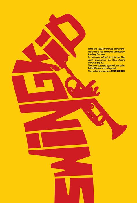 Movie Poster Typography, Saul Bass Design, Saul Bass Posters, 3d Tipografi, Poster Grafico, Mises En Page Design Graphique, Jazz Posters, Visuell Identitet, Typographic Posters