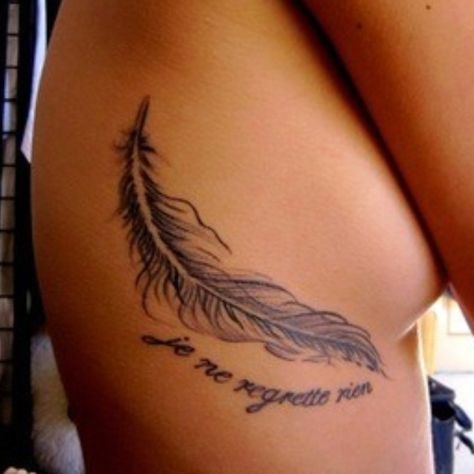 absolutely looove this placement Eagle Feather Tattoos, Rib Tattoos For Women, Feather Tattoo Design, Foot Tattoos For Women, Best Tattoos For Women, Arrow Tattoos, Feather Tattoo, Tattoo Feminina, Feather Tattoos