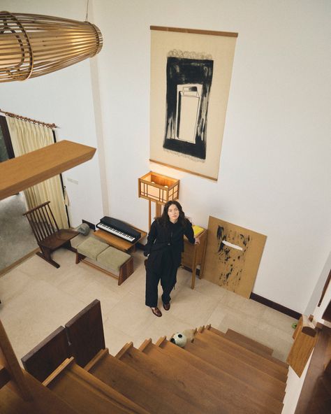 Living Room With Hallway, Dream Visual, House Mid Century, Personal Uniform, Dream Photos, Japan House, Apartment Architecture, Greta Thunberg, Dream House Interior